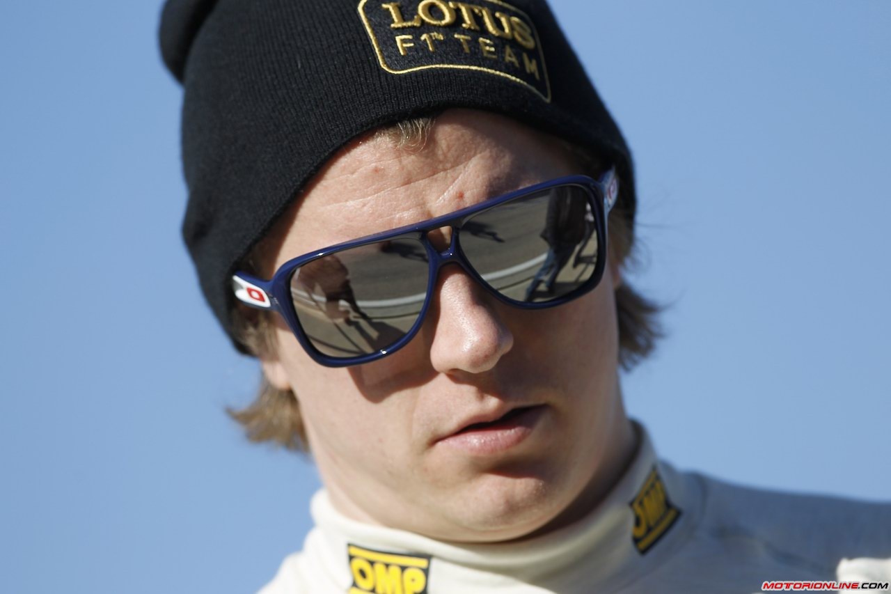 Raikkonen Test Valencia